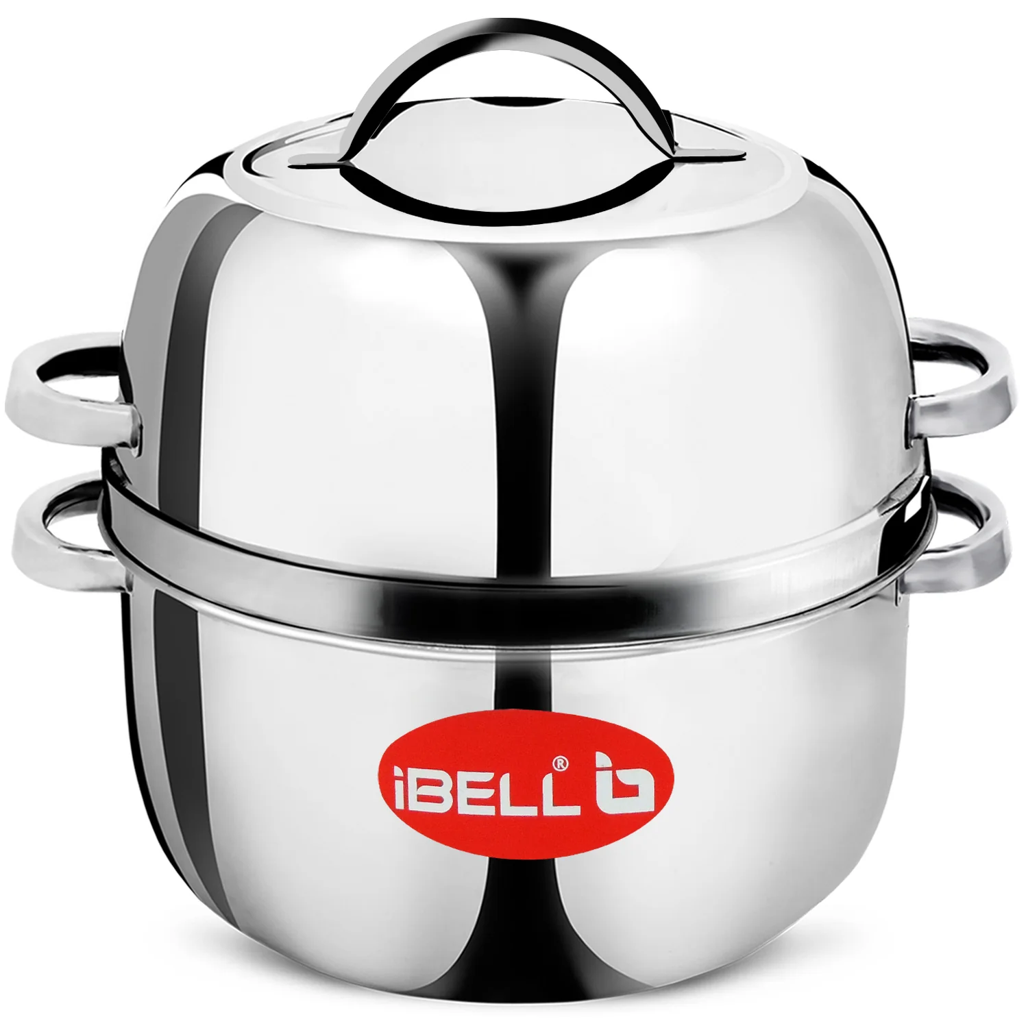 iBELL 1 kilogram Premium Stainless Steel Steam Pot, Thermal Rice Cooker, Induction Based Pot with Rubber Gasket - Image 6