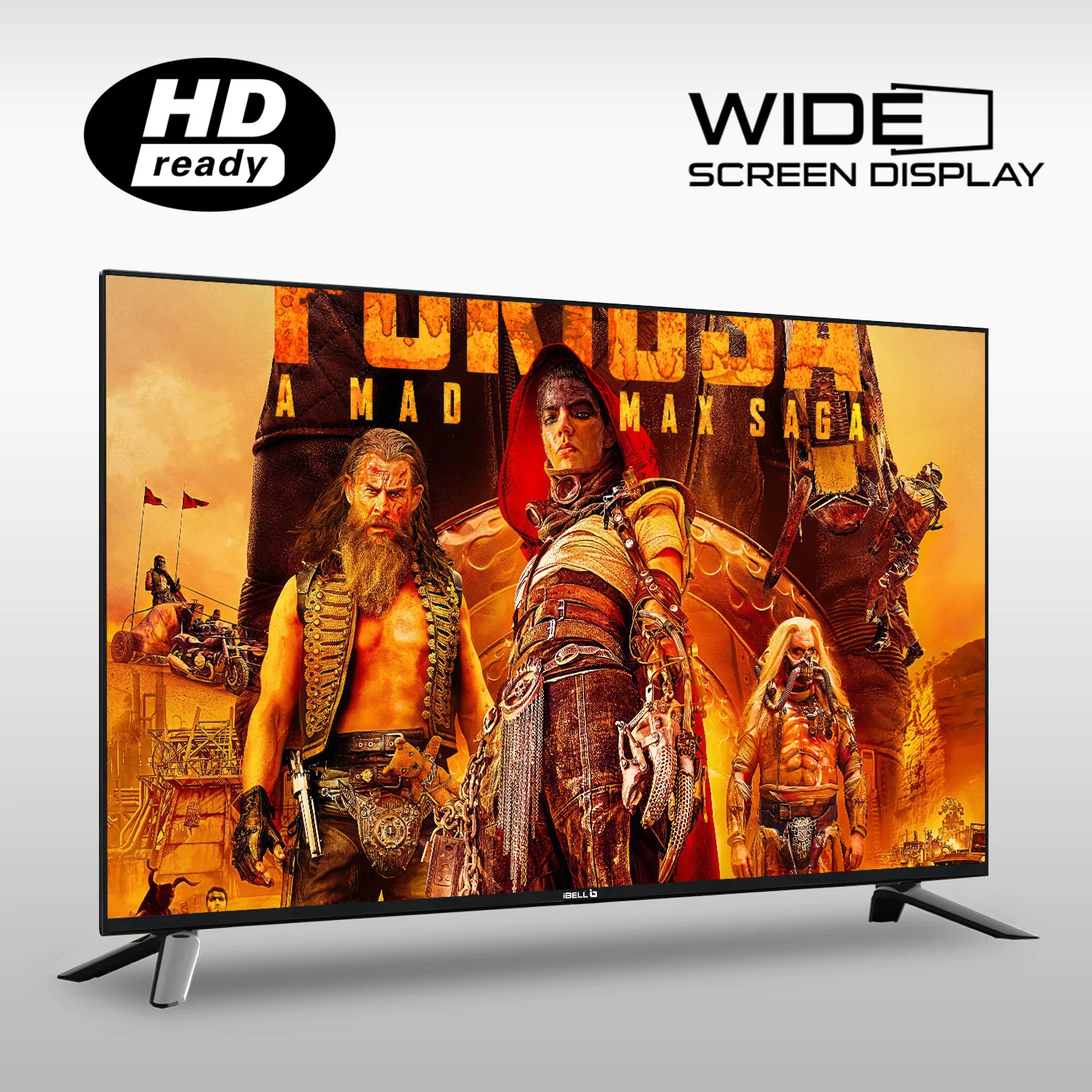 IBELL 80 cm (32 inches) Frameless Series Smart LED Google TV GTV32E (Black) - Image 6