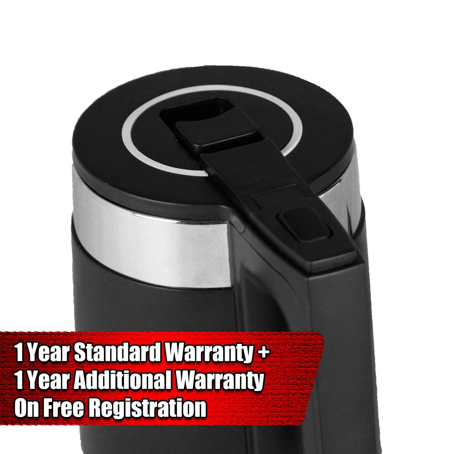 iBELL SEK170BM Premium Electric Kettle 1.7 Litre, 1500 Watt, Stainless Steel with Insulation, Auto Cut-Off (Black) - Image 3