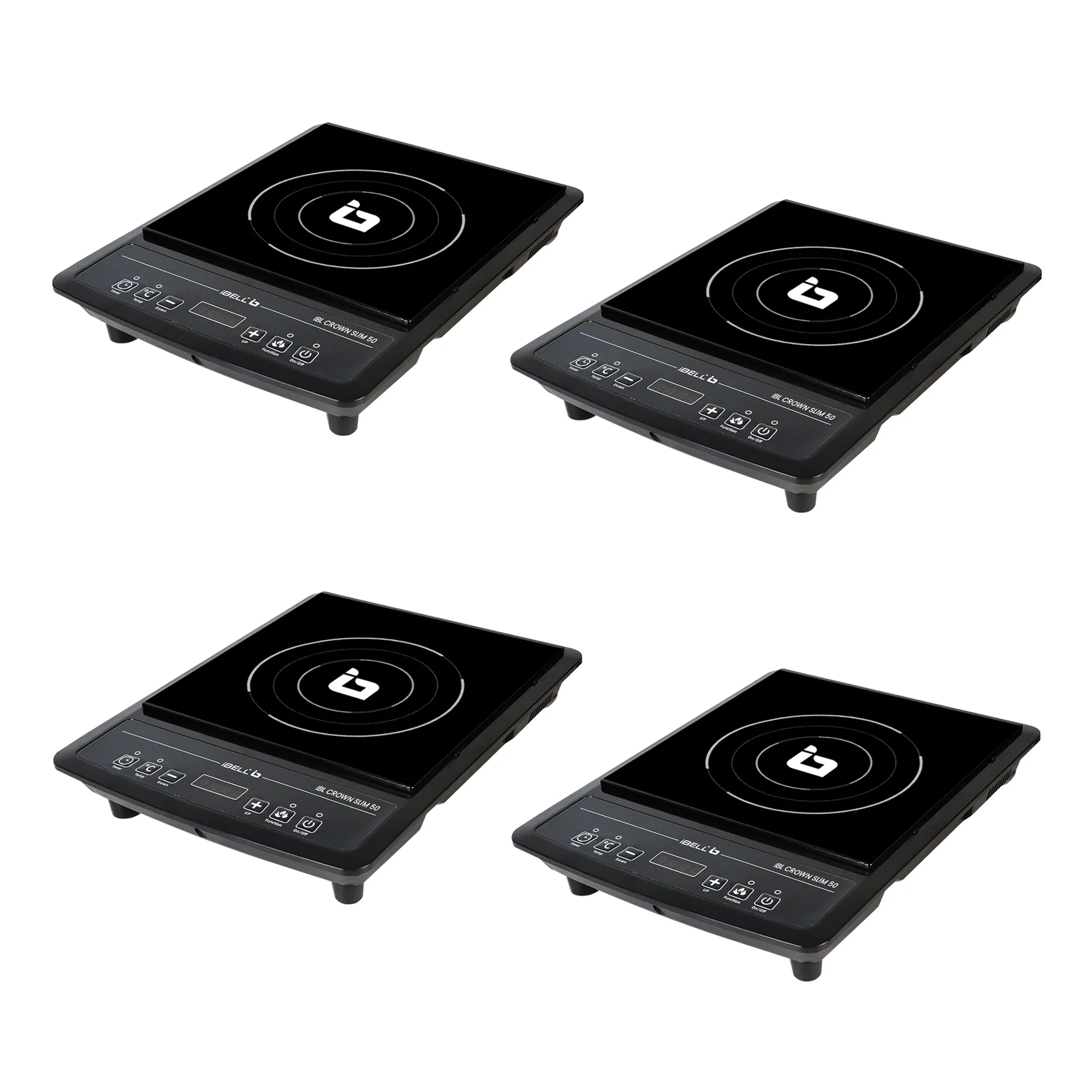 IBELL SLIM50 Induction Cooktop, 2000W, BIS Certified, LED Display, 2 Yr Warranty, Auto Shut-Off, Over Heat Protection (Black) - Image 3